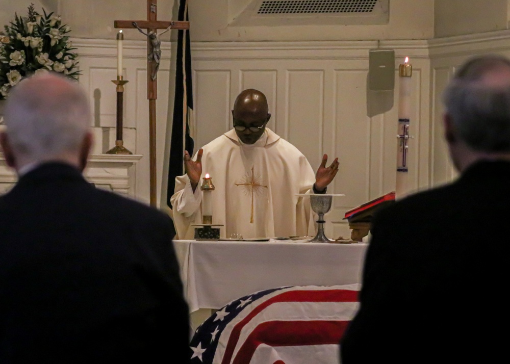 Funeral of U.S. Army Air Forces Tech. Sgt. John M. Carroll