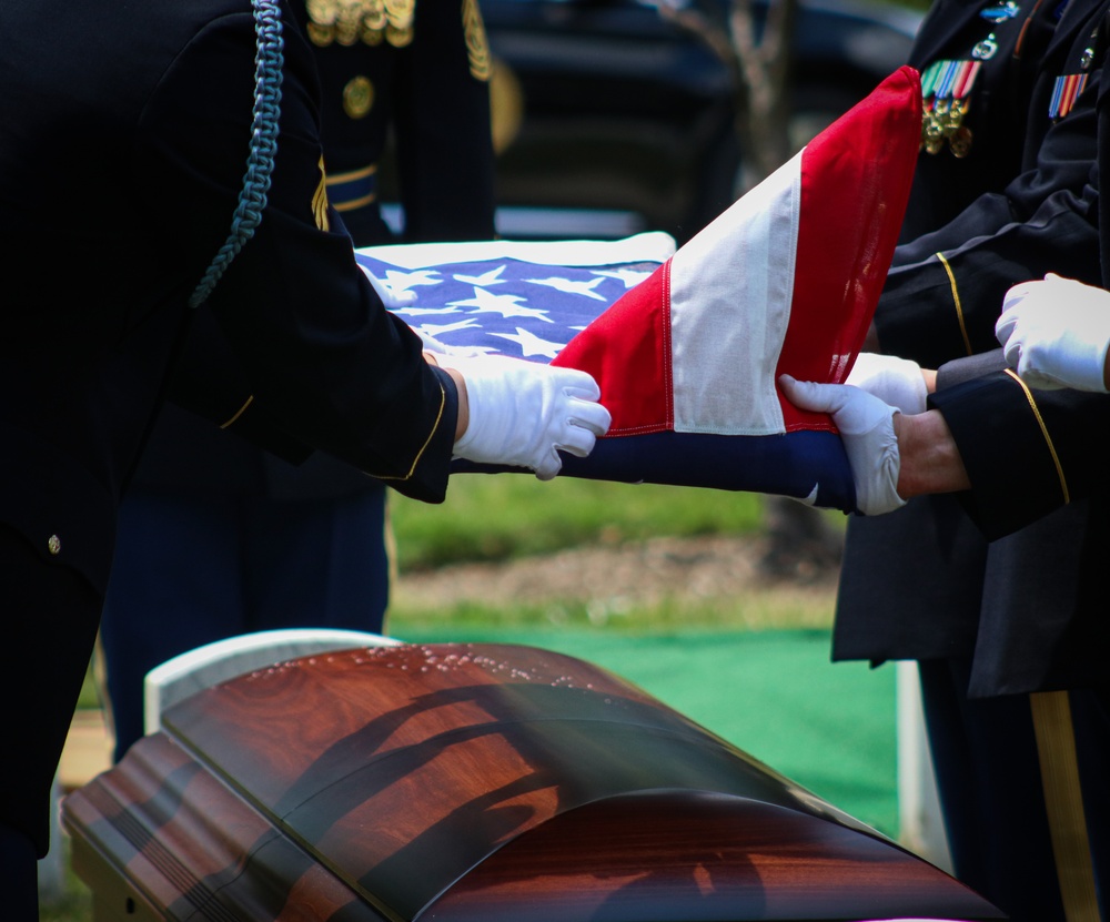 Funeral of U.S. Army Air Forces Tech Sgt. John M. Carroll