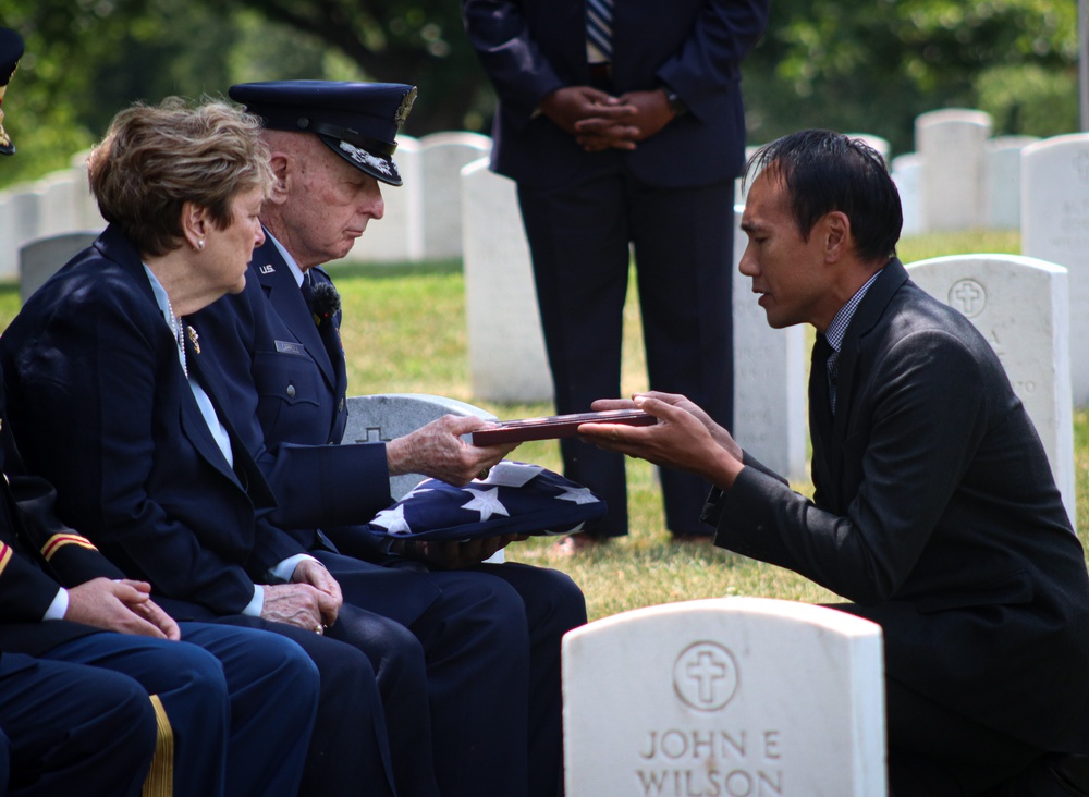 Funeral of U.S. Army Air Forces Tech Sgt. John M. Carroll