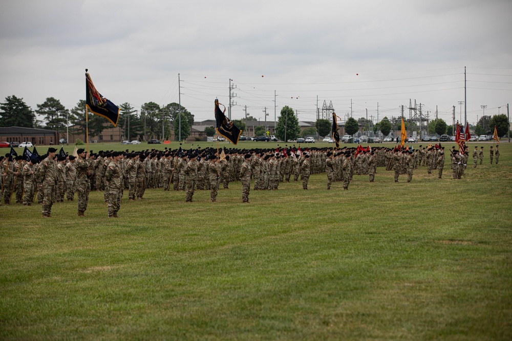 2BCT Change of Command Ceremony