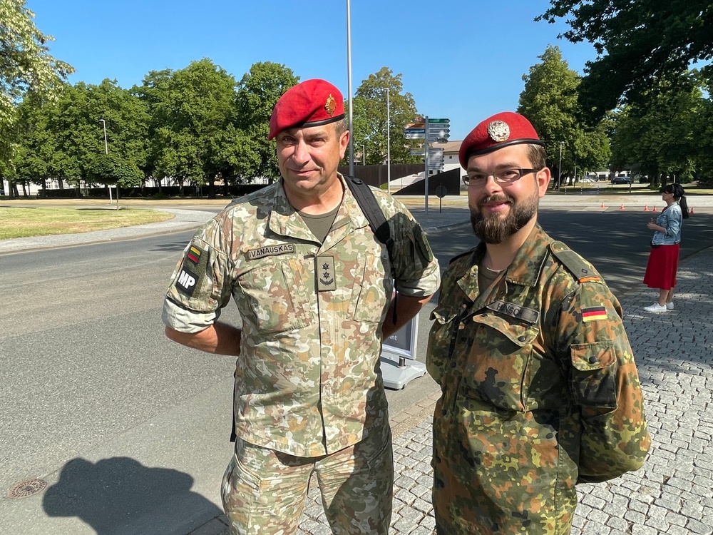 Military Police in focus