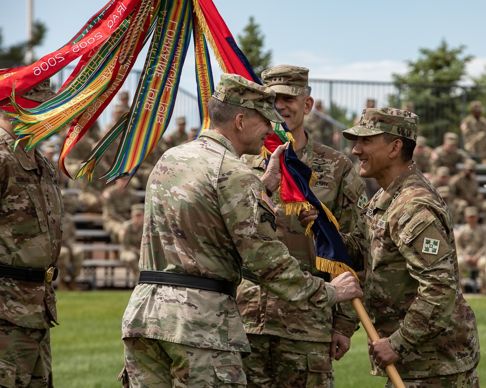 4th Infantry Division Change of Command