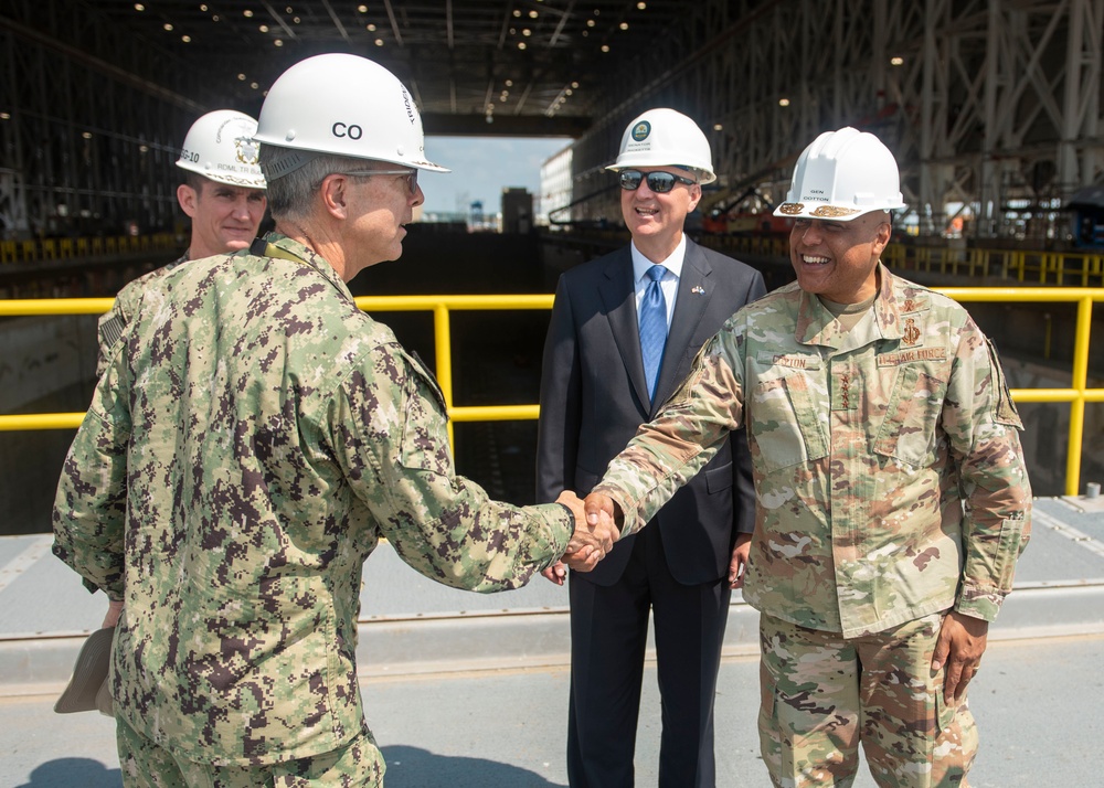 USSTRATCOM and Senator Pete Ricketts visit Naval Submarine Base Kings Bay