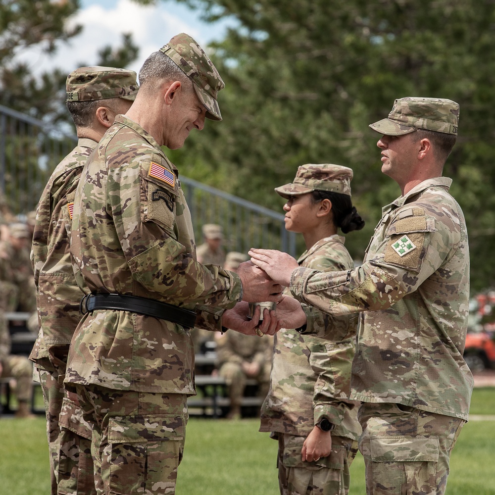 4th Infantry Division Change of Command