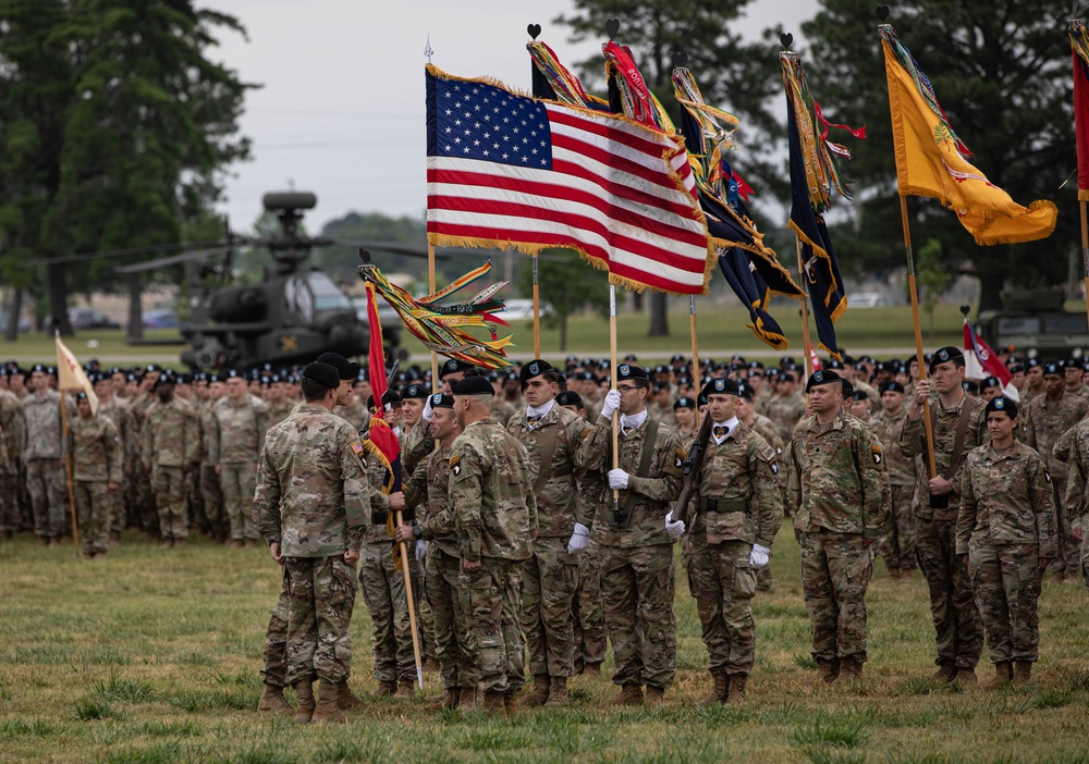 2BCT Change of Command Ceremony