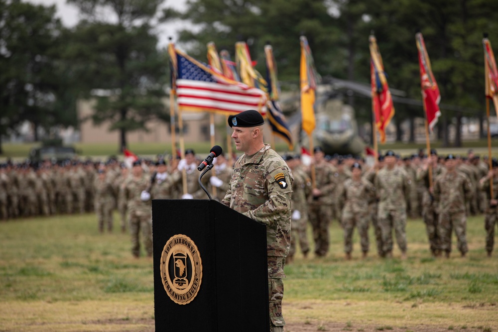 2BCT Change of Command Ceremony