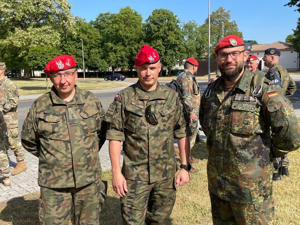 Military Police, standing together to defend freedom