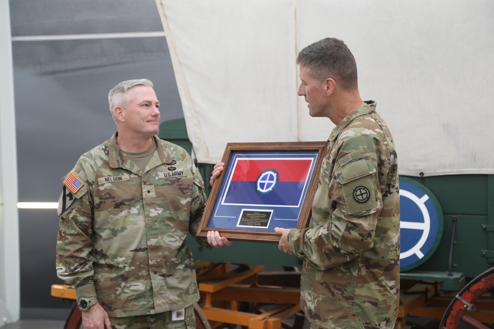 Brig. Gen. Nelson Colors Presentation