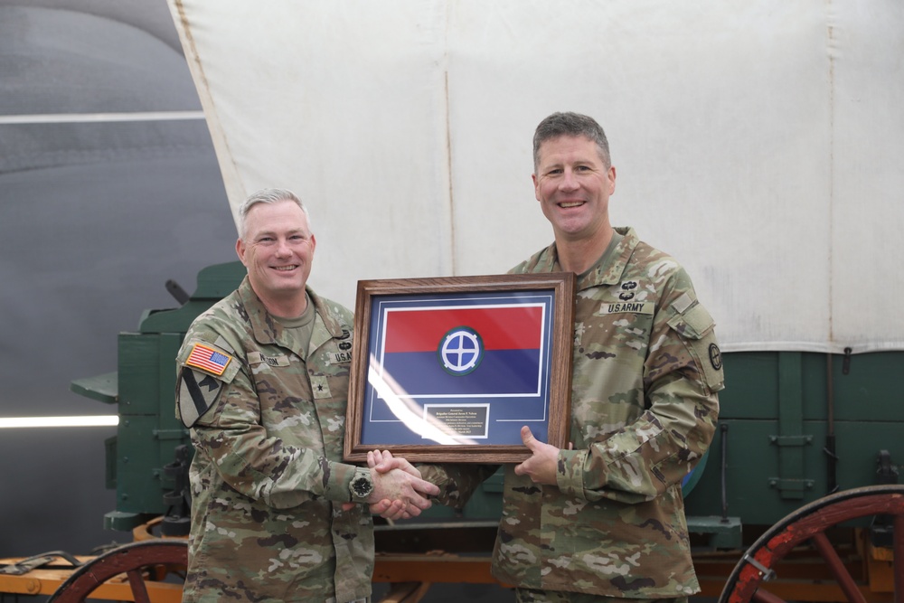 Brig. Gen. Nelson Colors Presentation