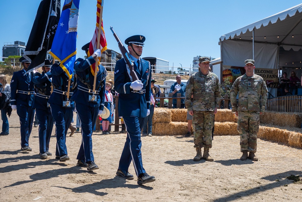 Santa Maria Elks Rodeo invites CFSCC leadership to kick off Military Appreciation Day