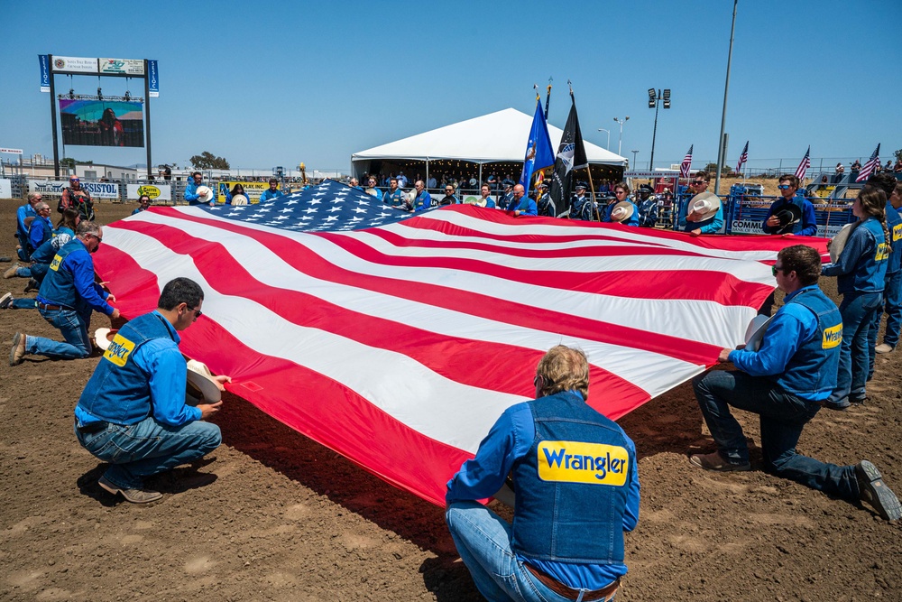 Santa Maria Elks rodeo invites CFSCC leadership to kick off Military Appreciation Day