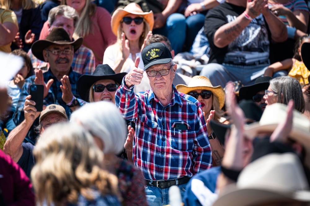 Santa Maria Elks rodeo invites CFSCC leadership to kick off Military Appreciation Day