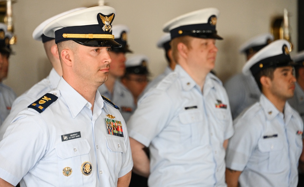 Coast Guard Cutter Alex Haley holds change of command ceremony