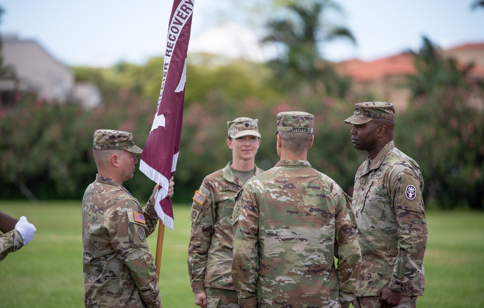 TAMC SRU-Hawaii Change of Command