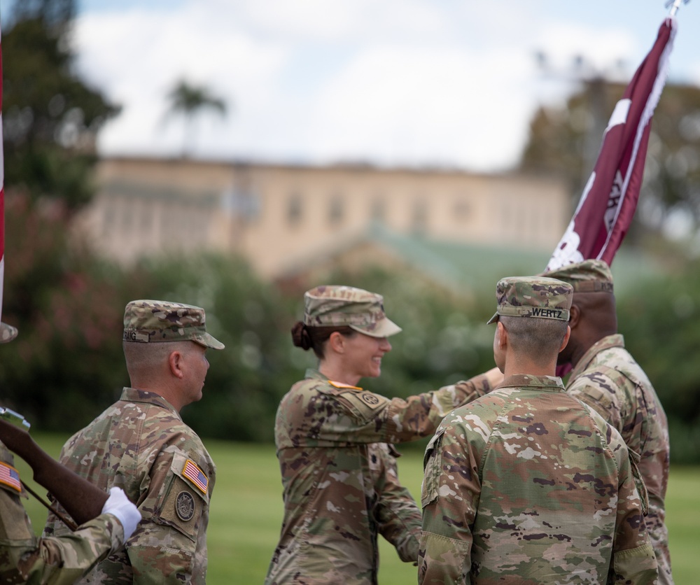 TAMC SRU-Hawaii Change of Command