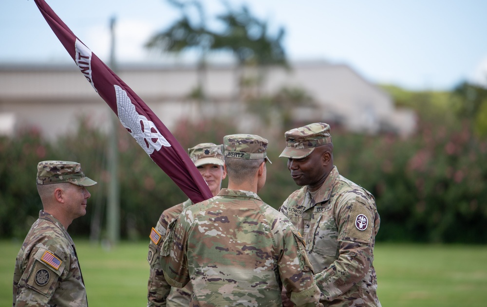 TAMC SRU-Hawaii Change of Command