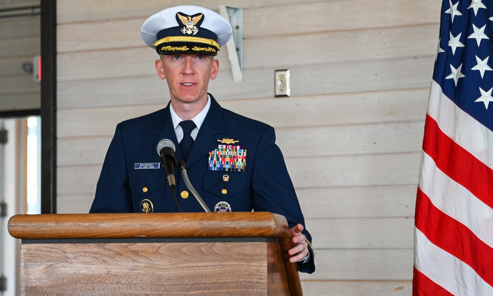 Coast Guard Cutter Alex Haley holds change of command ceremony