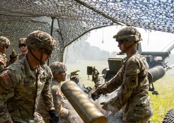 Artillery Live Fire Fort Chaffee