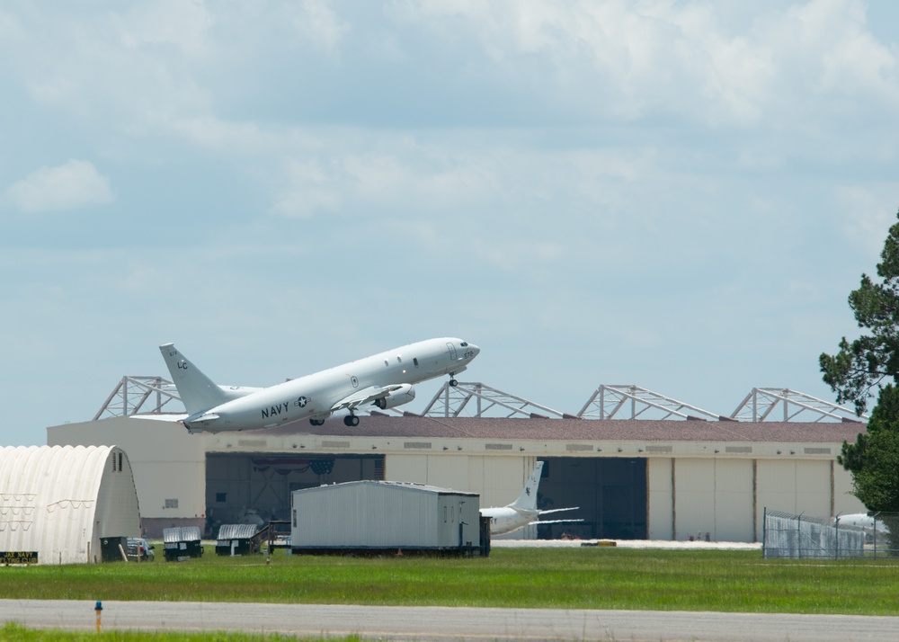 P-8A Takes Off From NASJAX