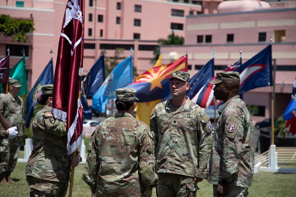 TAMC Troop Command Change of Command Ceremony