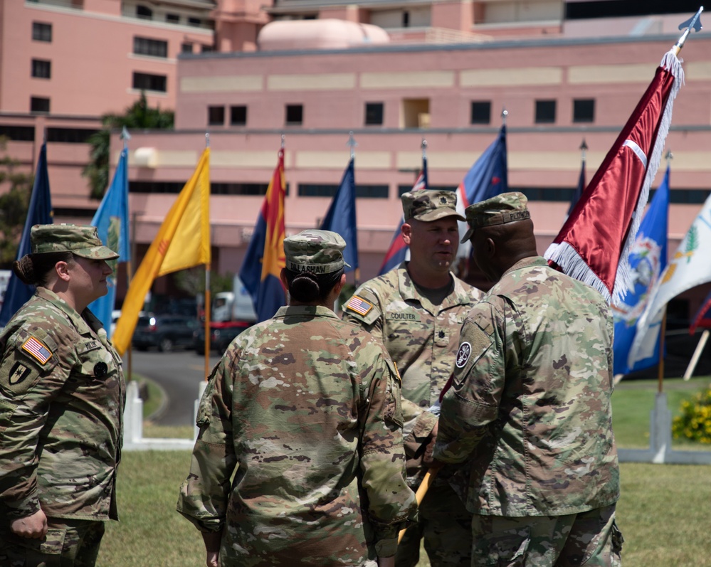 TAMC Troop Command Change of Command Ceremony