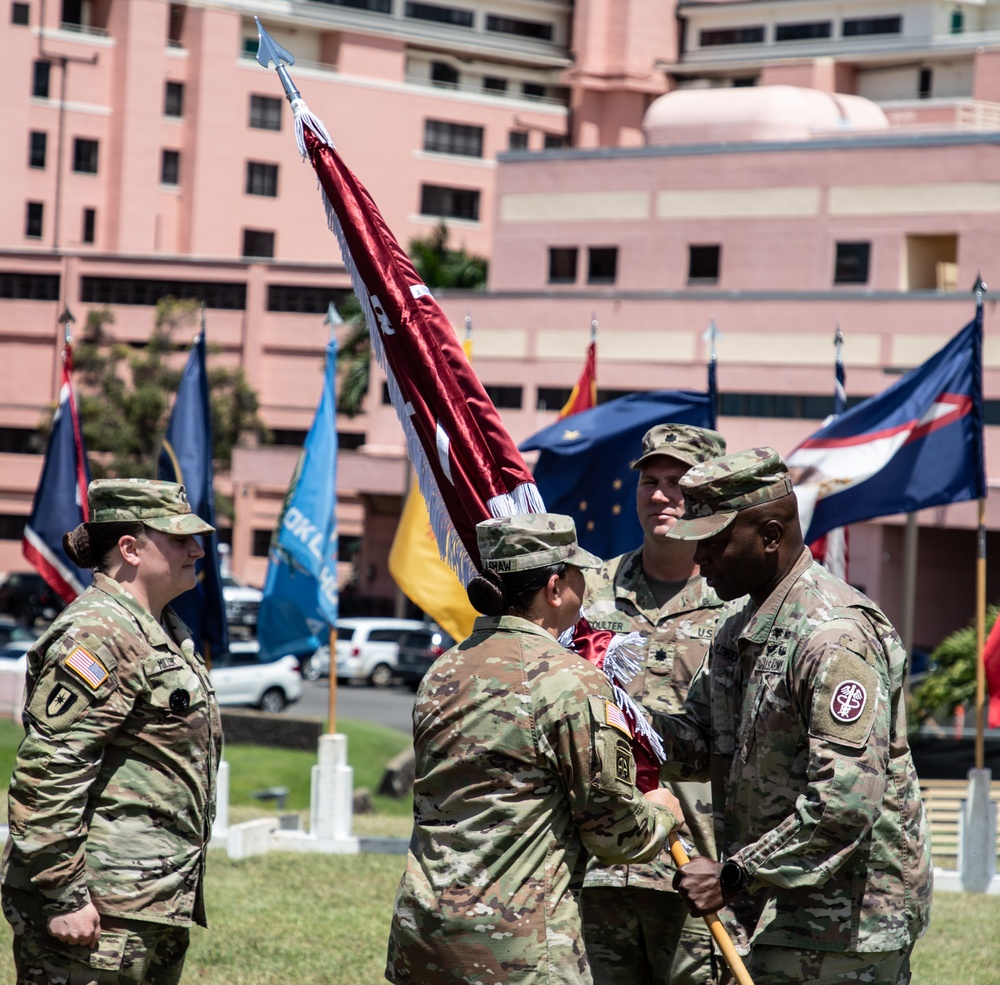 TAMC Troop Command Change of Command Ceremony