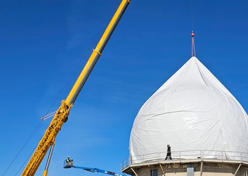 Hills radome gets a facelift with new material technology, maintenance process