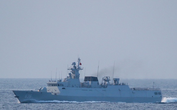 RCN, JMSDF, RAN and USS Chung-Hoon conduct SAG operations