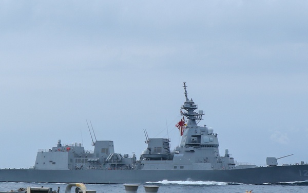 RCN, JMSDF, RAN and USS Chung-Hoon conduct SAG operations