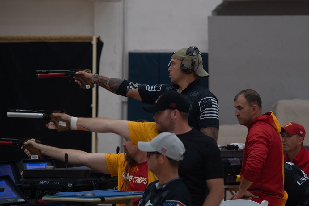 Team SOCOM medals in shooting finals during the 2023 Warrior Games Challenge