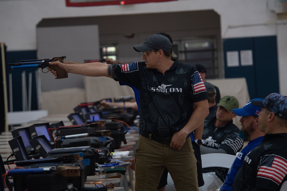 Team SOCOM medals in shooting finals during the 2023 Warrior Games Challenge