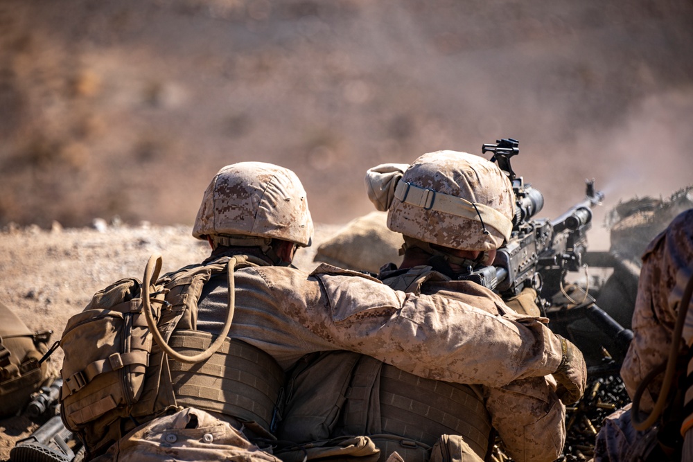 ITX 4-23: Alpha Co. 1st Battalion 23D Marines Support by Fire