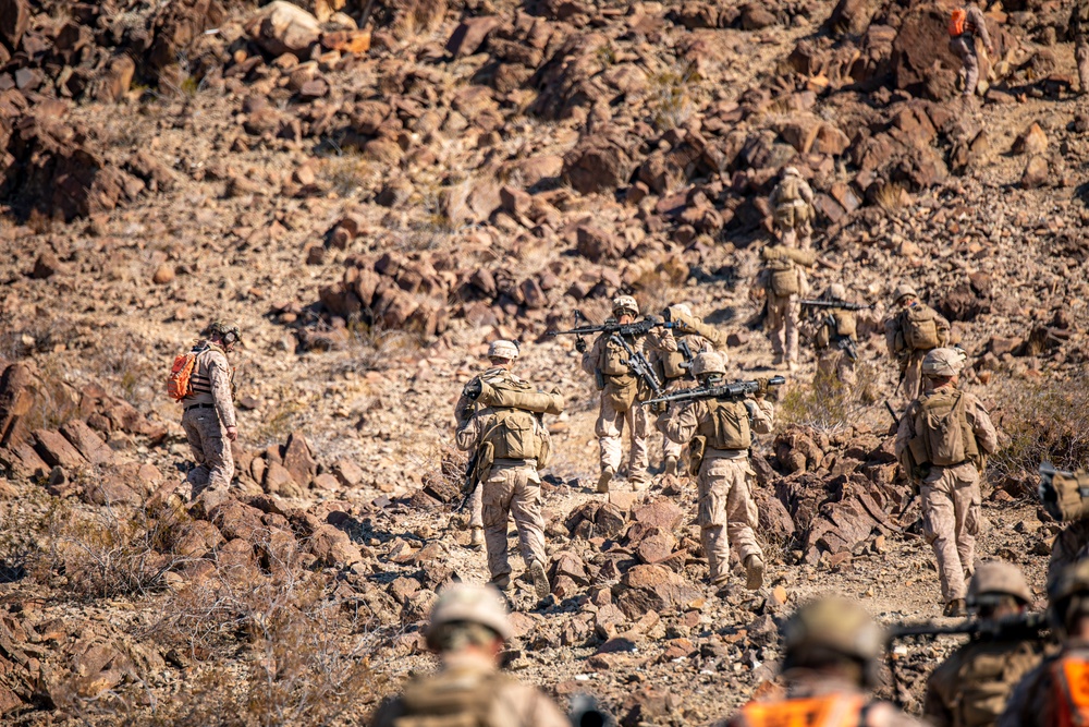 ITX 4-23: Alpha Co. 1st Battalion 23D Marines Support by Fire