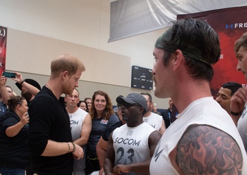 Team SOCOM wins gold in seated volleyball during the 2023 Warrior Games Challenge