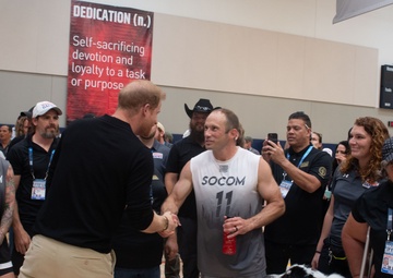 Team SOCOM wins gold in seated volleyball during the 2023 Warrior Games Challenge