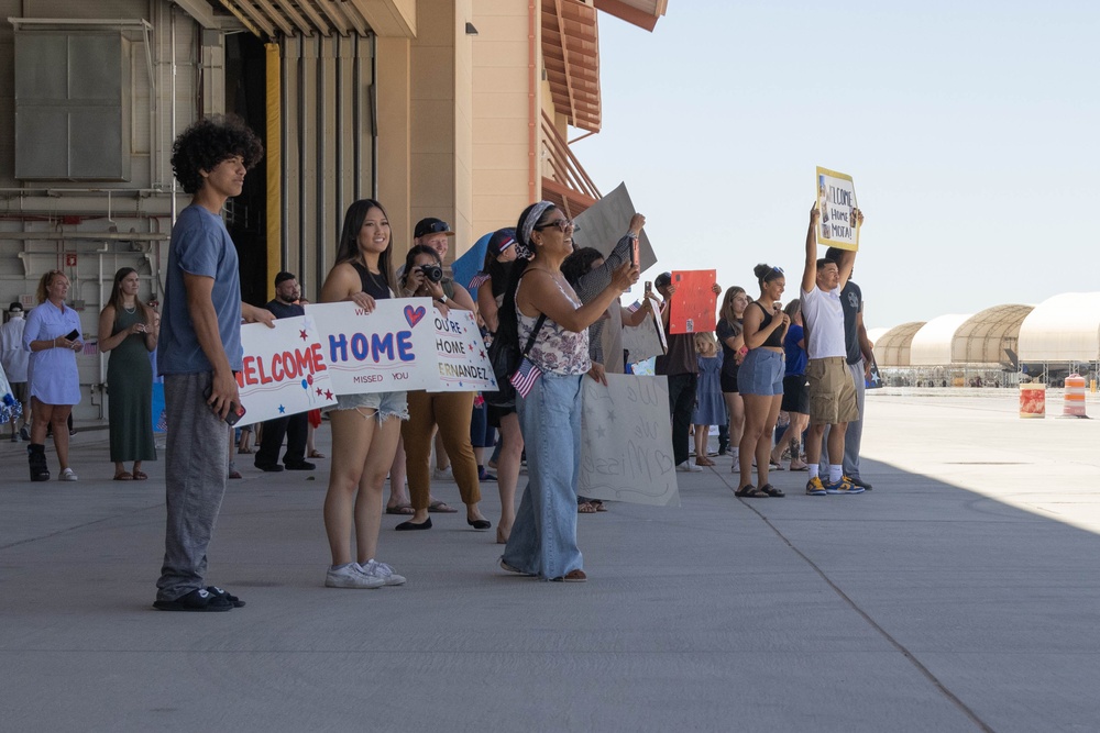 VMFA-122 Deployment Homecoming