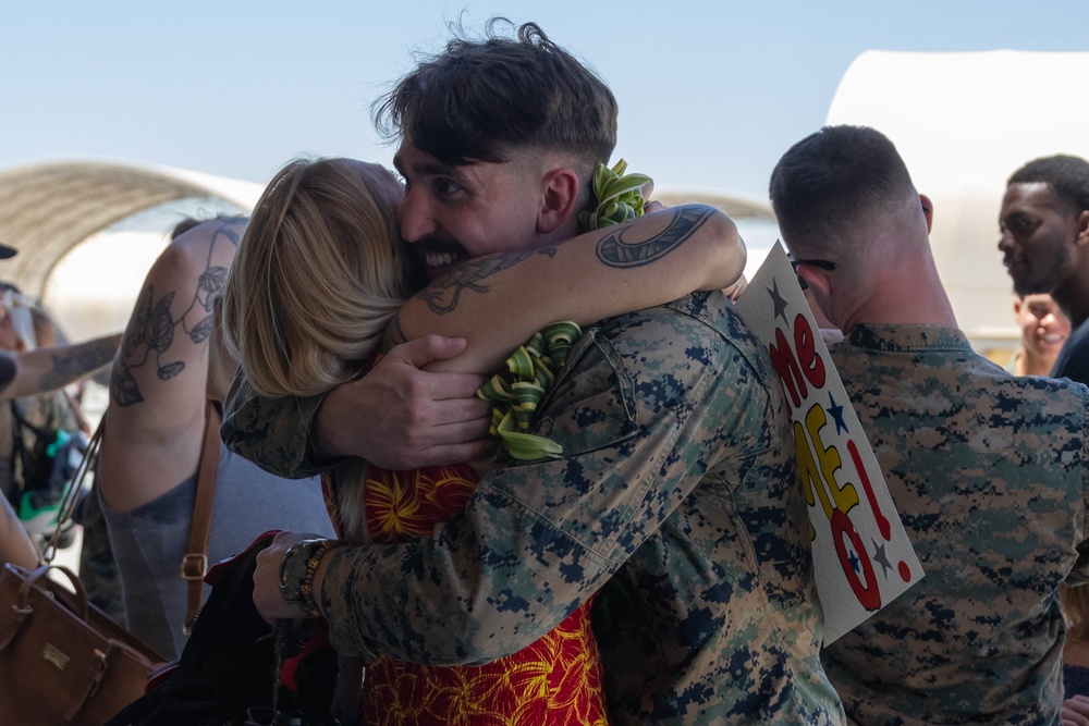 VMFA-122 Deployment Homecoming