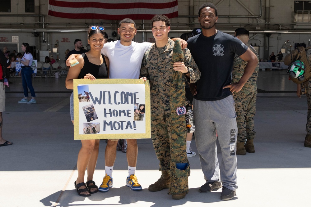 VMFA-122 Deployment Homecoming