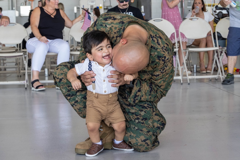 VMFA-122 Deployment Homecoming