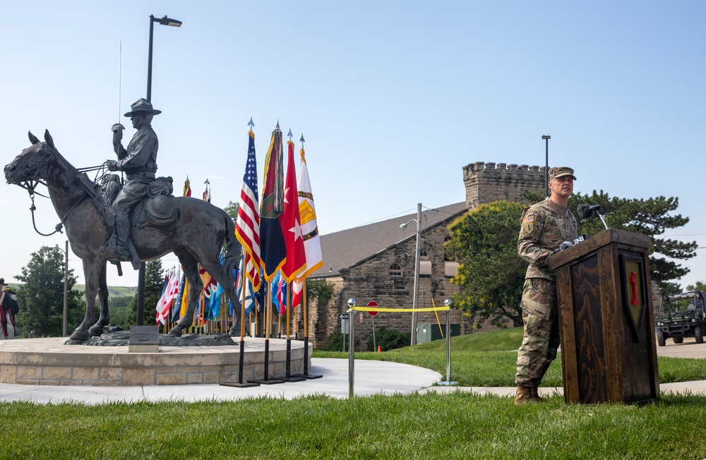 1st Infantry Division conducts Cavalry Museum Ribbon Cutting Ceremony