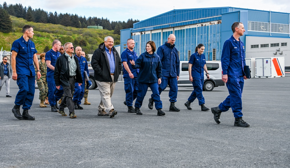 SECNAV Visits Kodiak Alaska