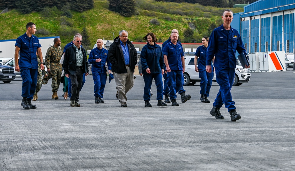 SECNAV Visits Kodiak Alaska