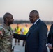 Secretary Austin departs Joint Base Andrews, arrives at Frankfurt, Germany