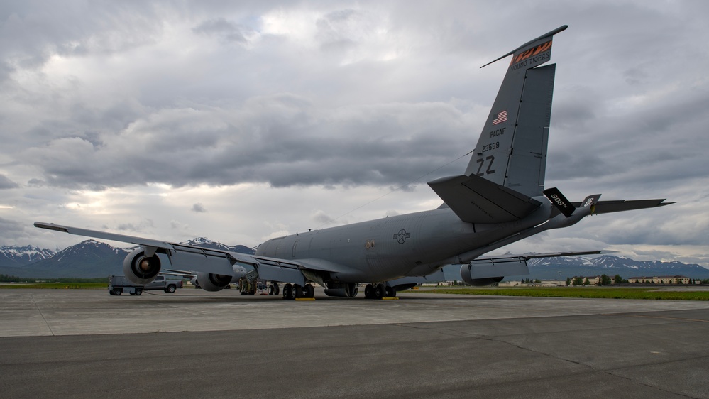 909th ARS refuels agressors during RF-A 23-2