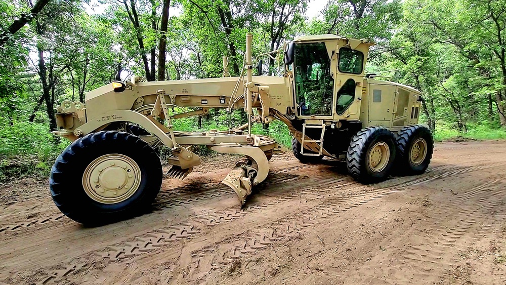 Army Reserve's 411th Engineer Company supports troop project at Fort McCoy