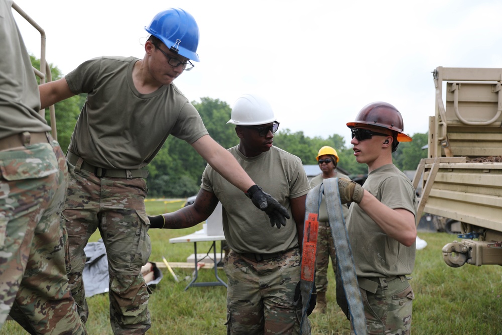 D.C. Army National Guard 140th Engineer Detachment annual training