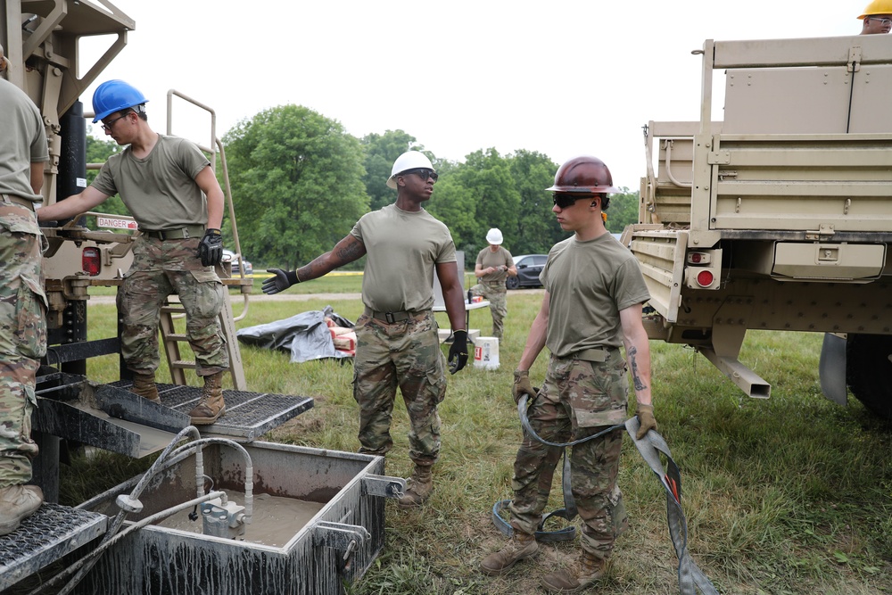 D.C. Army National Guard 140th Engineer Detachment annual training