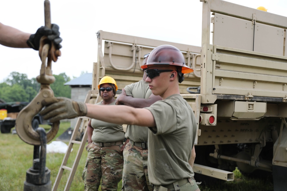 D.C. Army National Guard 140th Engineer Detachment annual training