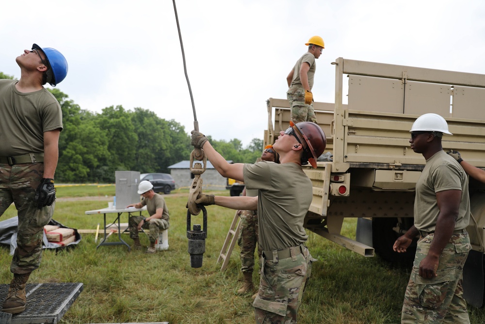 D.C. Army National Guard 140th Engineer Detachment annual training