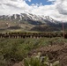 Marines with 2/23 conduct a conditioning hike during MTX 4-23